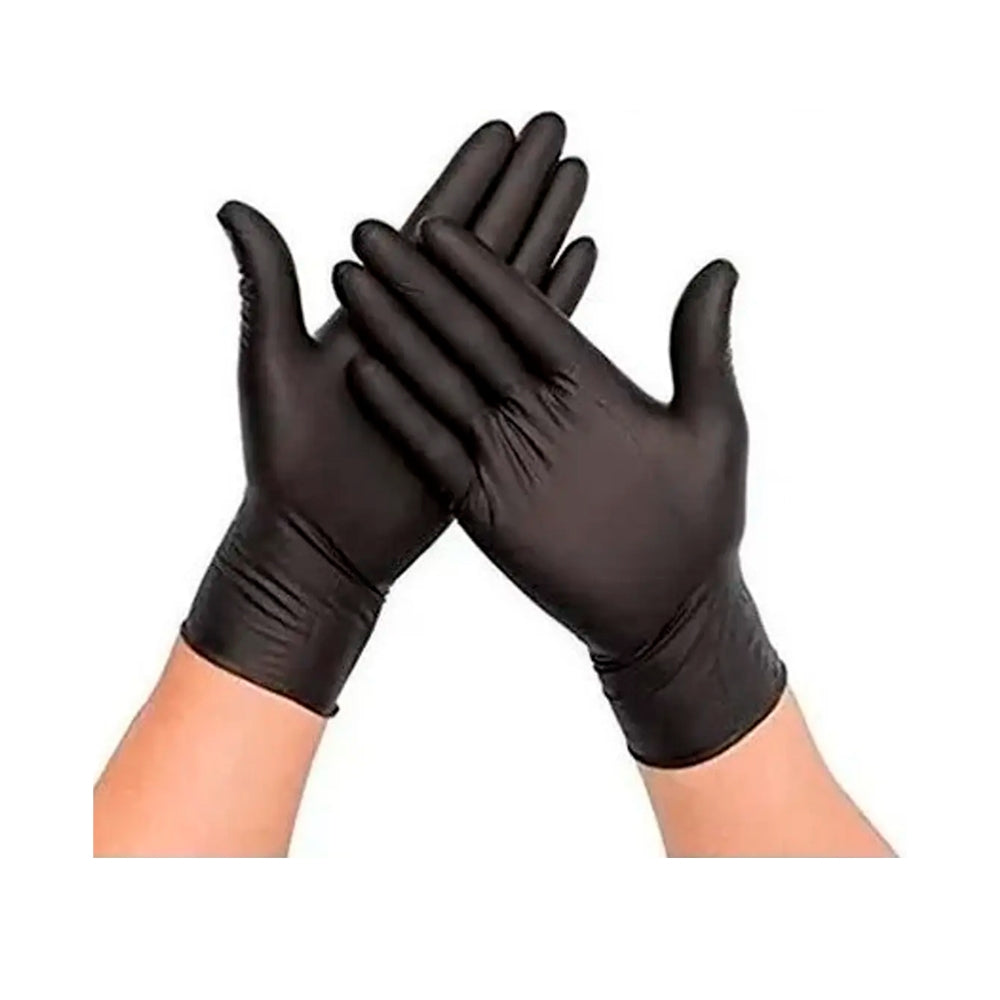 GUANTE EXAMEN NITRILO NEGRO PROTEX 0.5 T-M DX100