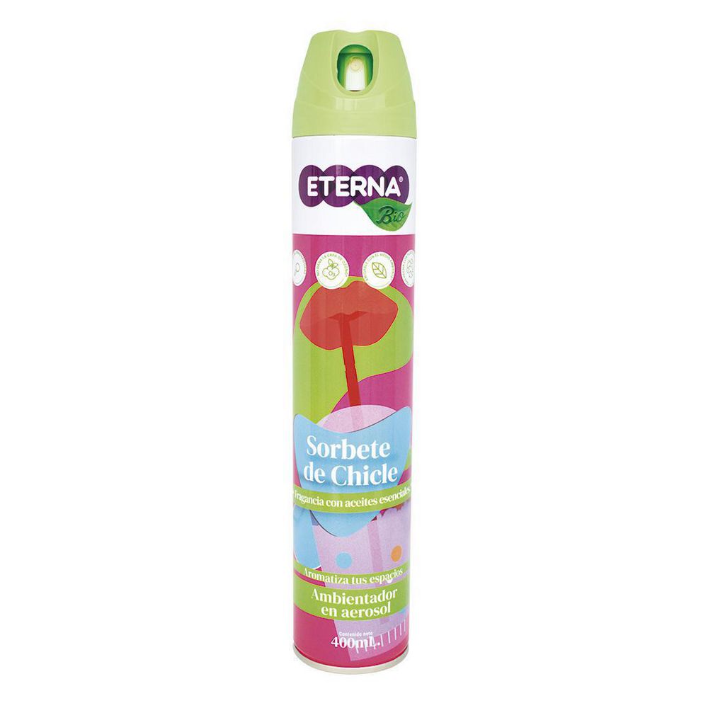 Ambientador Aerosol Chicle Eterna 400 ml