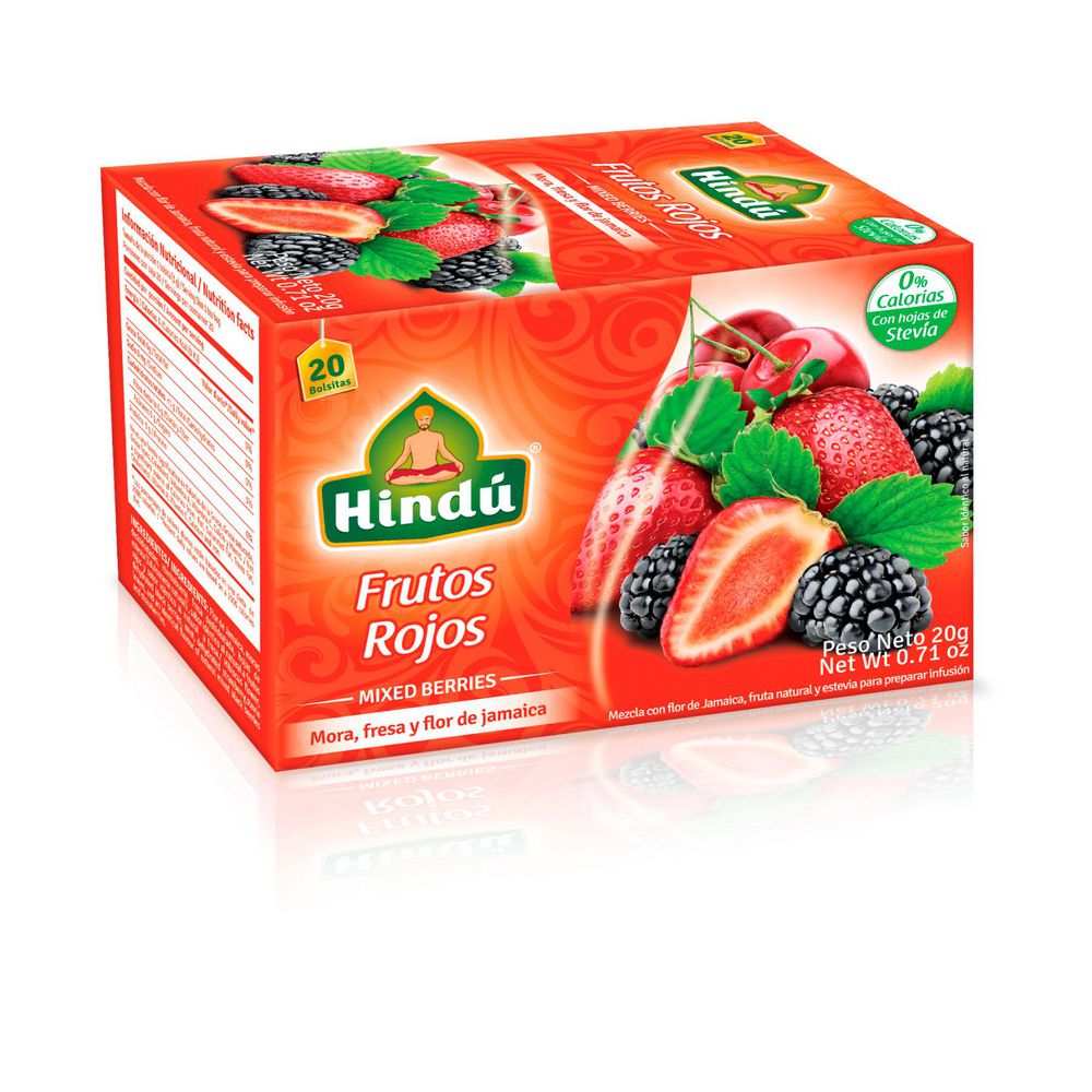 Infusion Hindu Frutos Rojos