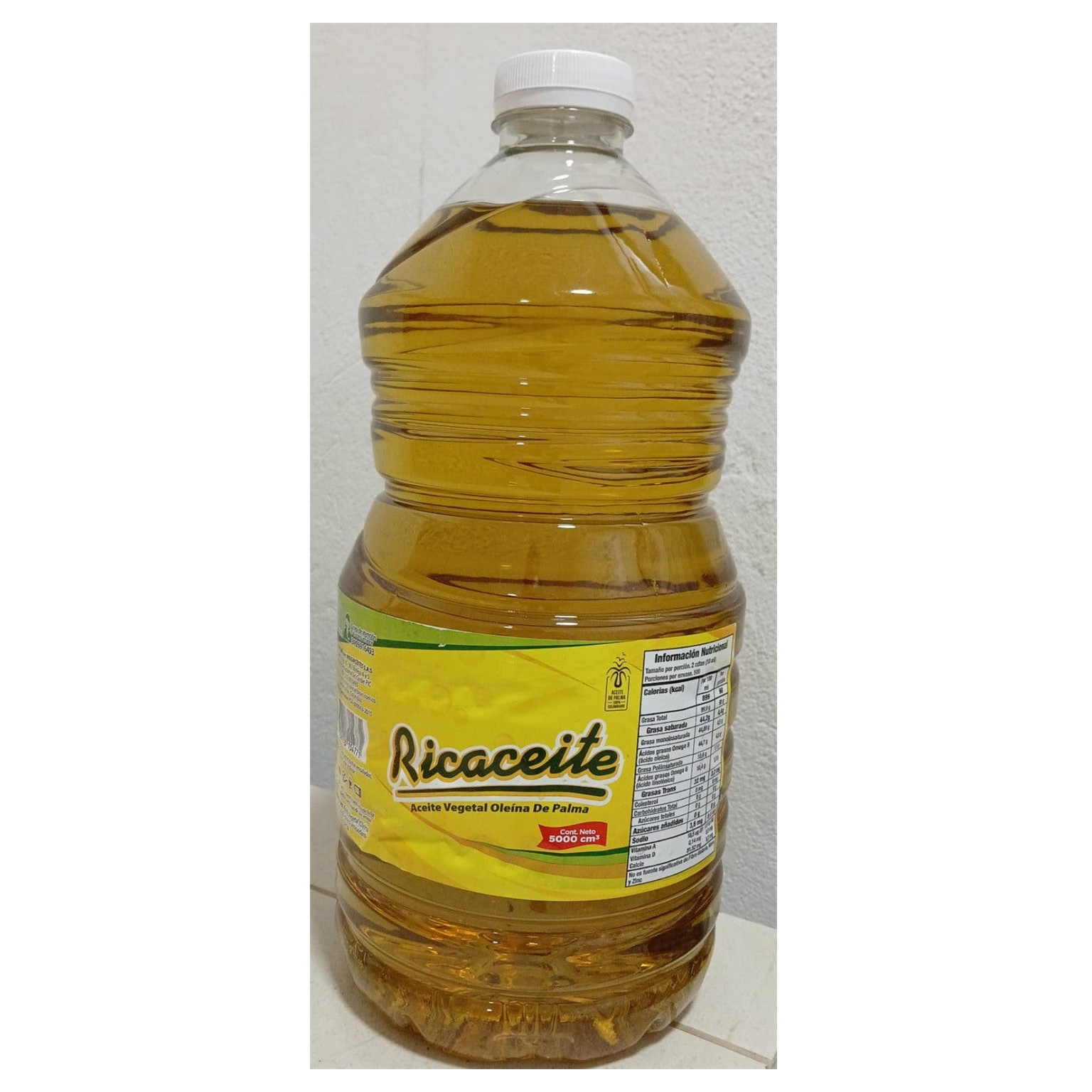 Aceite Ricaceite presentación 5000 cc para cocinas profesionales