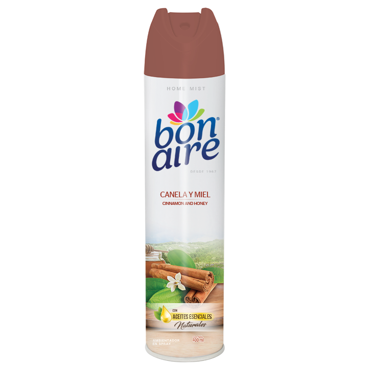 Ambientador Aerosol Mza/canela 400 ml