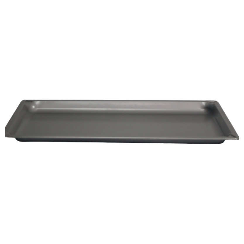 Azafate entero acero inoxidable 2.5 cm para cocina profesional