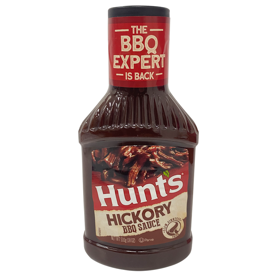 Salsa BBQ Hunt's Hickory 510 gramos marca Hunt's para cocinas profesionales