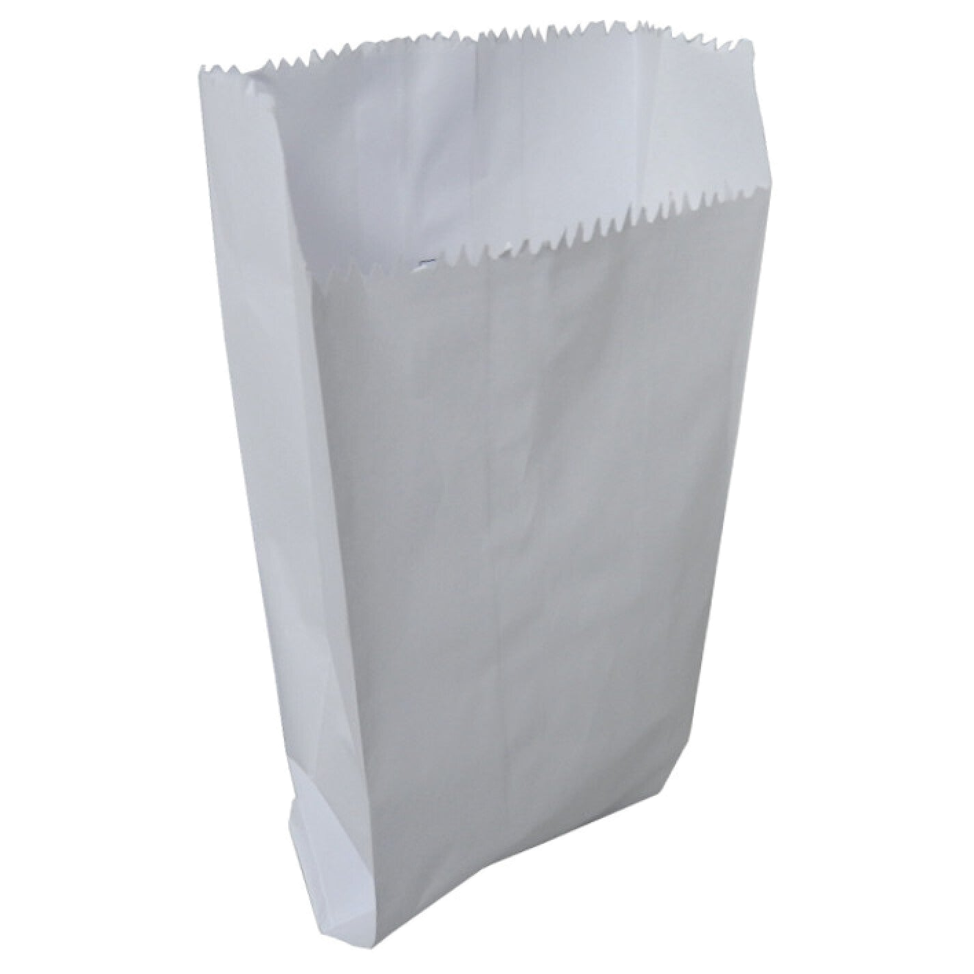 Bolsa de papel blanca 1 libra para empaques de alimentos y despachos