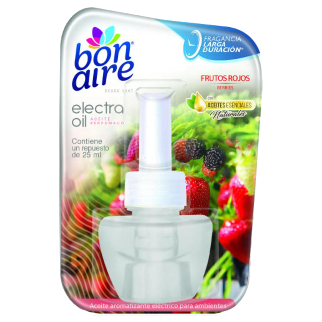 Bon Electra Oil Vap Frutos Rojos, químico de limpieza profesional Bon Aire