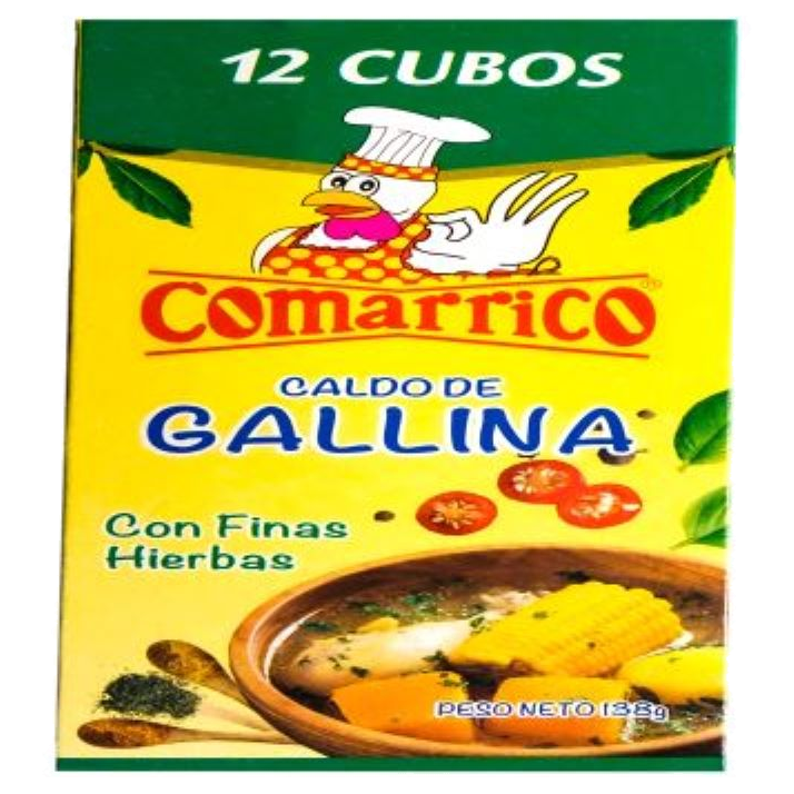 Caldo Gallina Comarrico display x48 tarros para cocinas profesionales