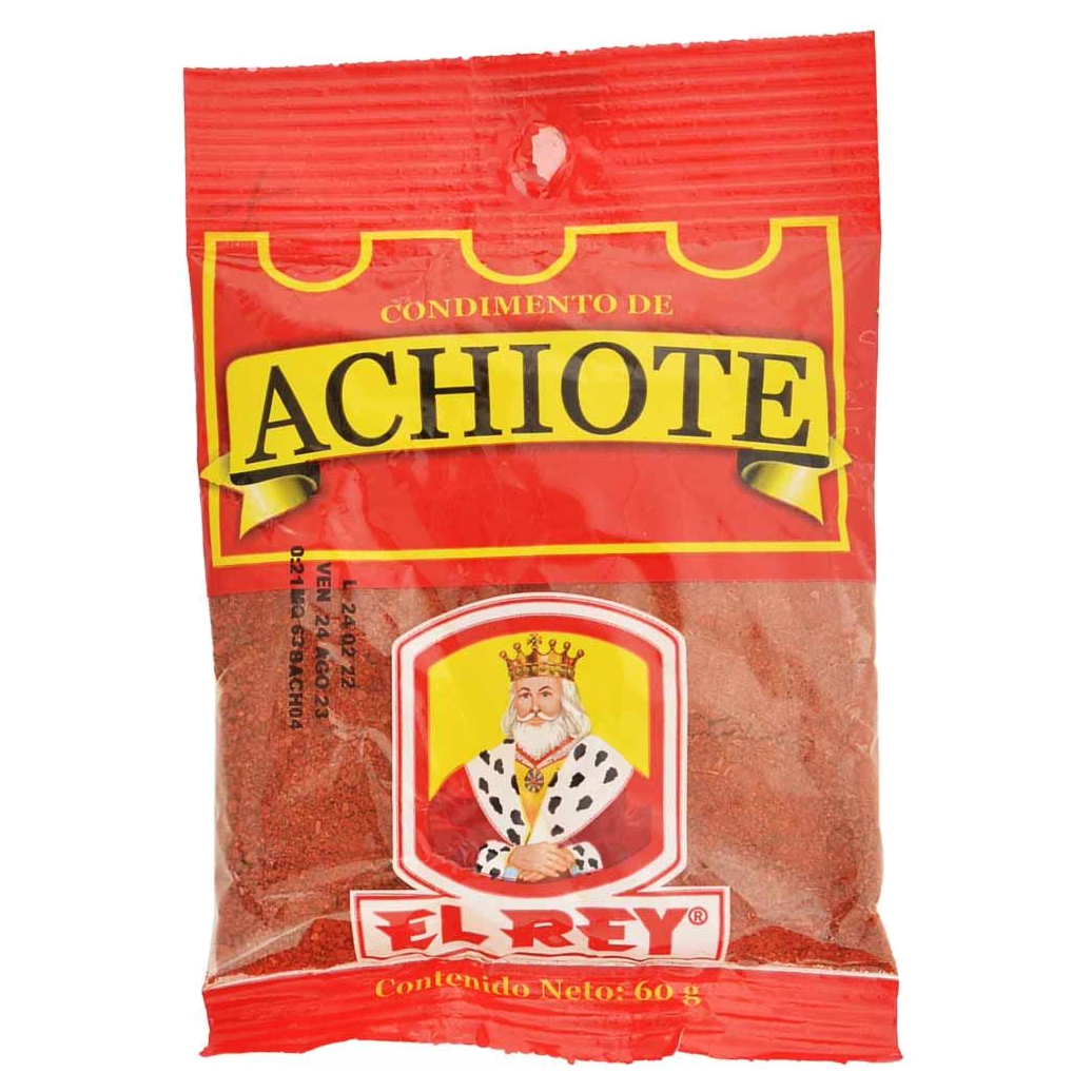 Condi-achiote Rey presentación 60 gramos para cocinas profesionales