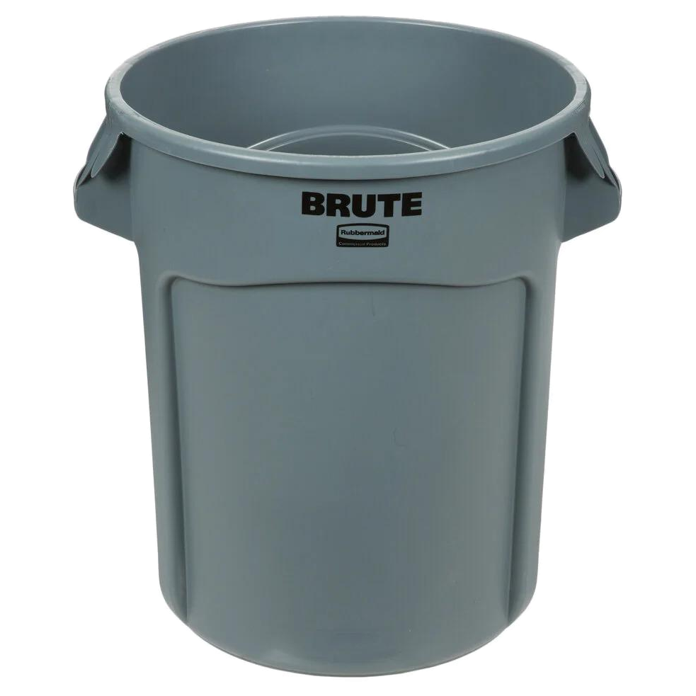 Contenedor Brute gris 121 litros Rubbermaid para residuos institucionales