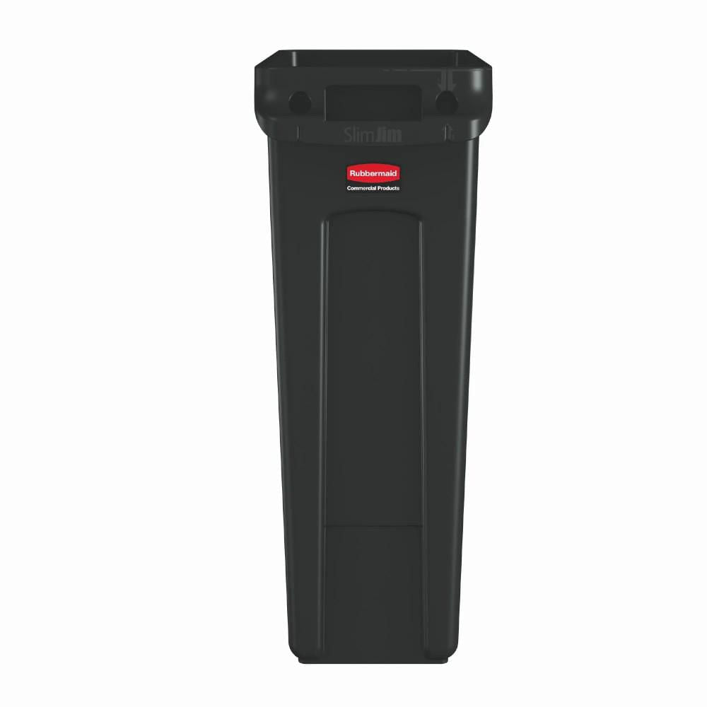 Contenedor Slim Jim Canales 87 Lt. Negro