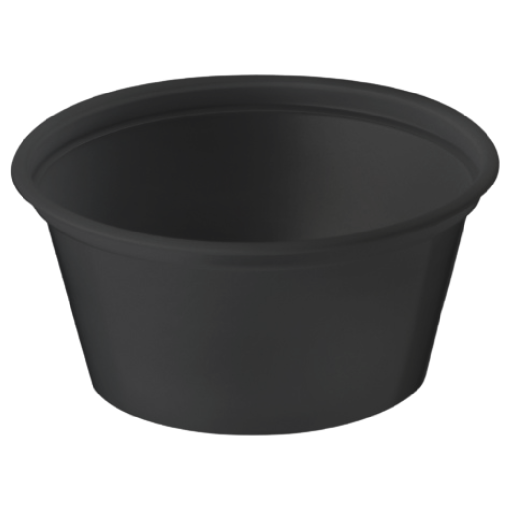 Copa Soufle 4 Oz. Negra 25
