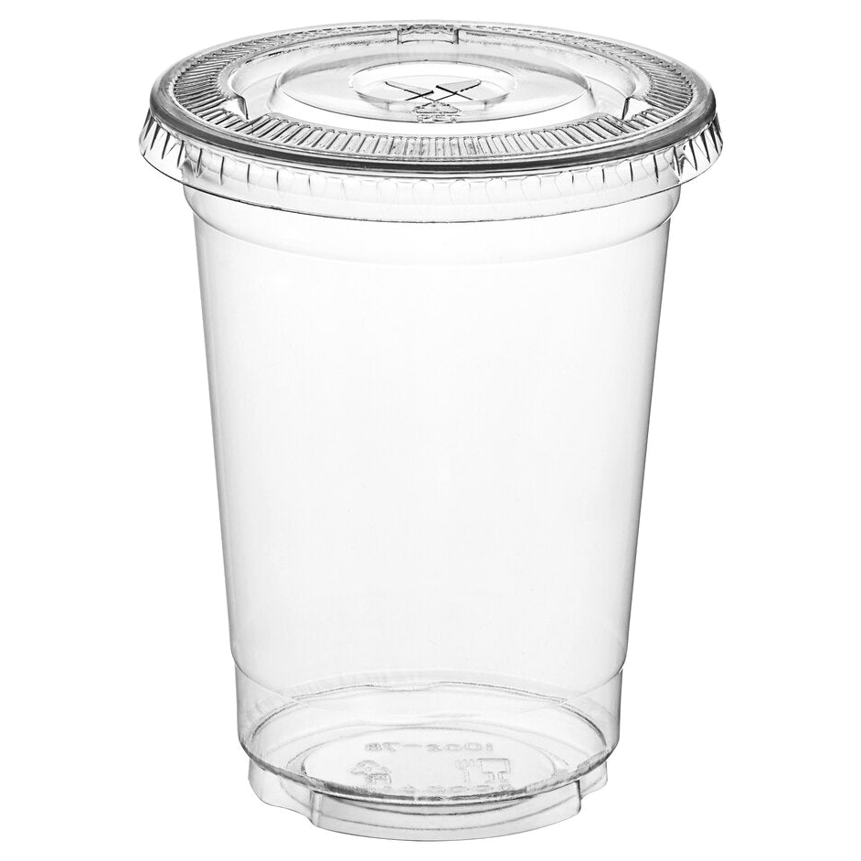 Vasos desechables Pet transparentes de 4 onzas, empaque x100 unidades