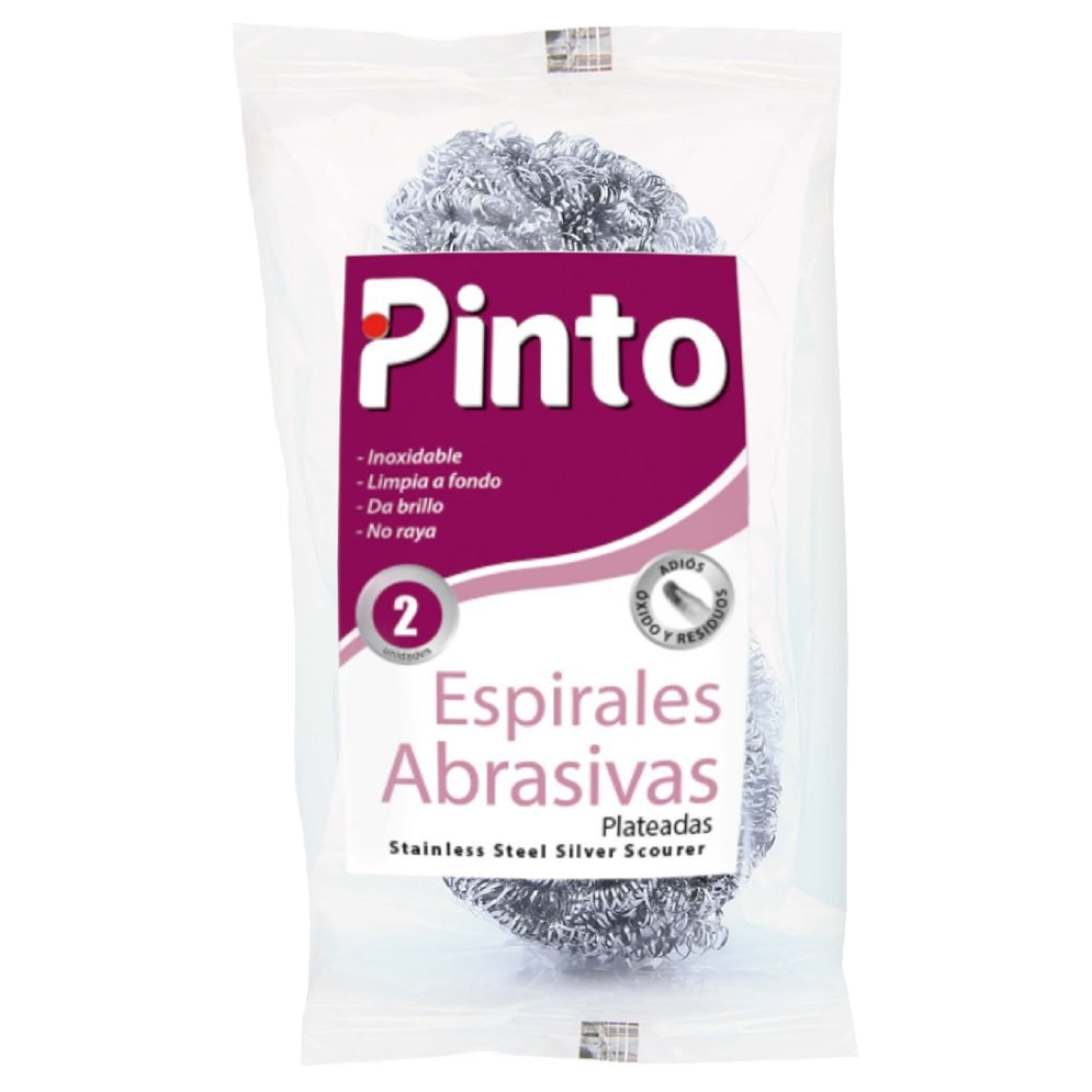 Espiral Abrasivo Plateada x2 und Ref#