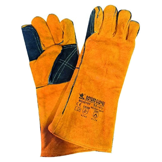 Guante Industrial Ferretero Carnaza para protección en cocinas y servicios