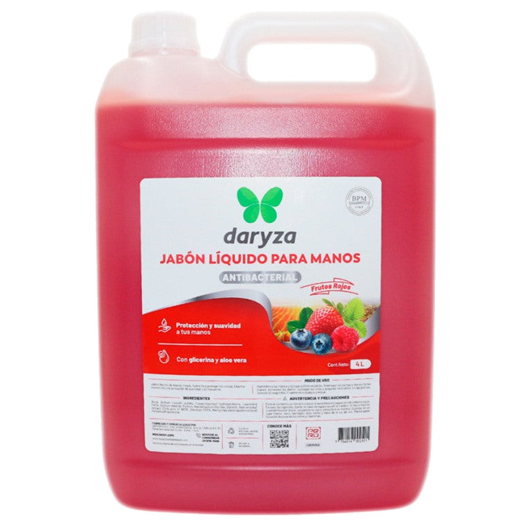 Jabón Líquido Manos Frutos Rojos x3800 ml