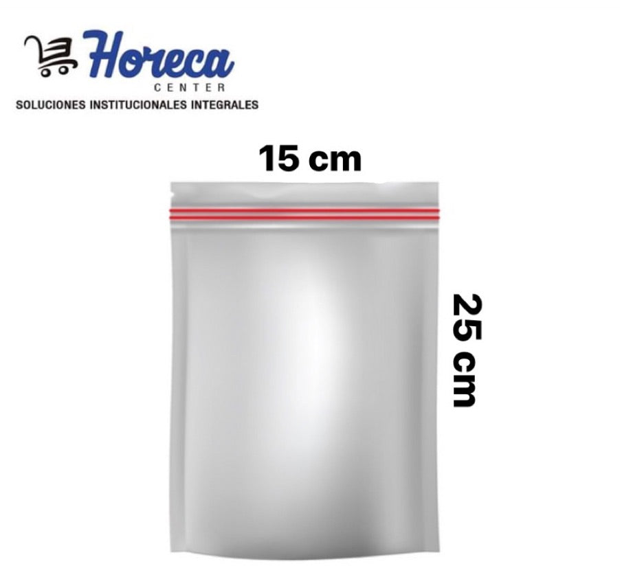BOLSA ZIPPER 25L X 15A PX100