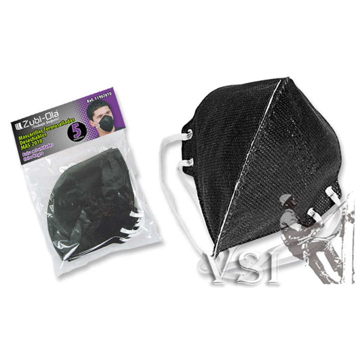 Mascarilla para Polvo Ind Negro