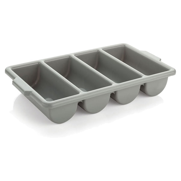 Organizador para cubiertos Estra color gris para cocina profesional