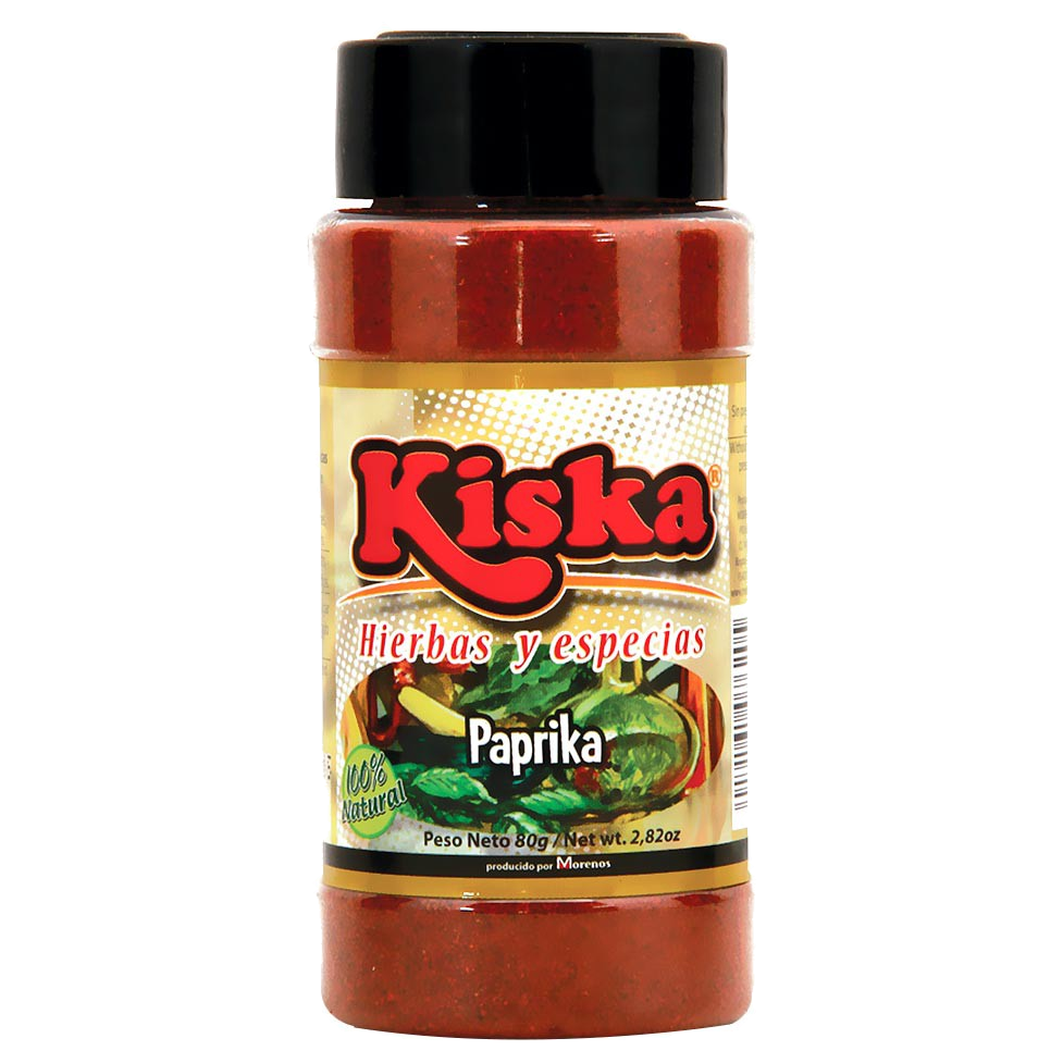 Paprika en polvo presentación 50 gramos marca Horeca Center