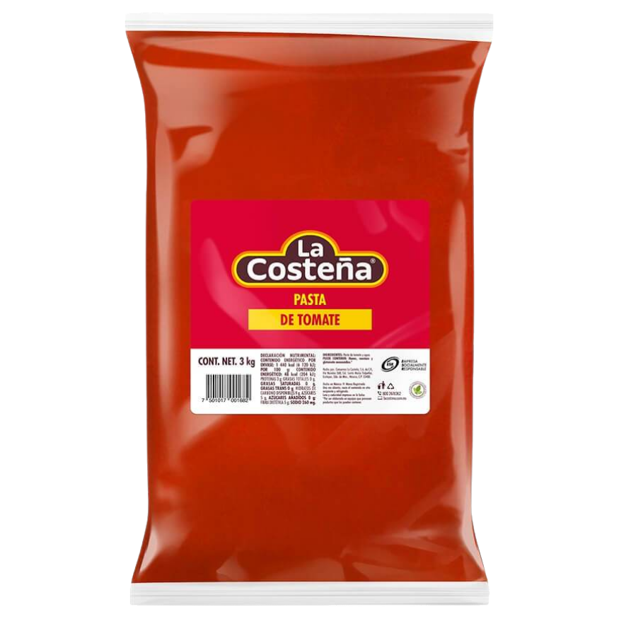 Pasta de Tomate la Constancia Bolsa x 4000 grs