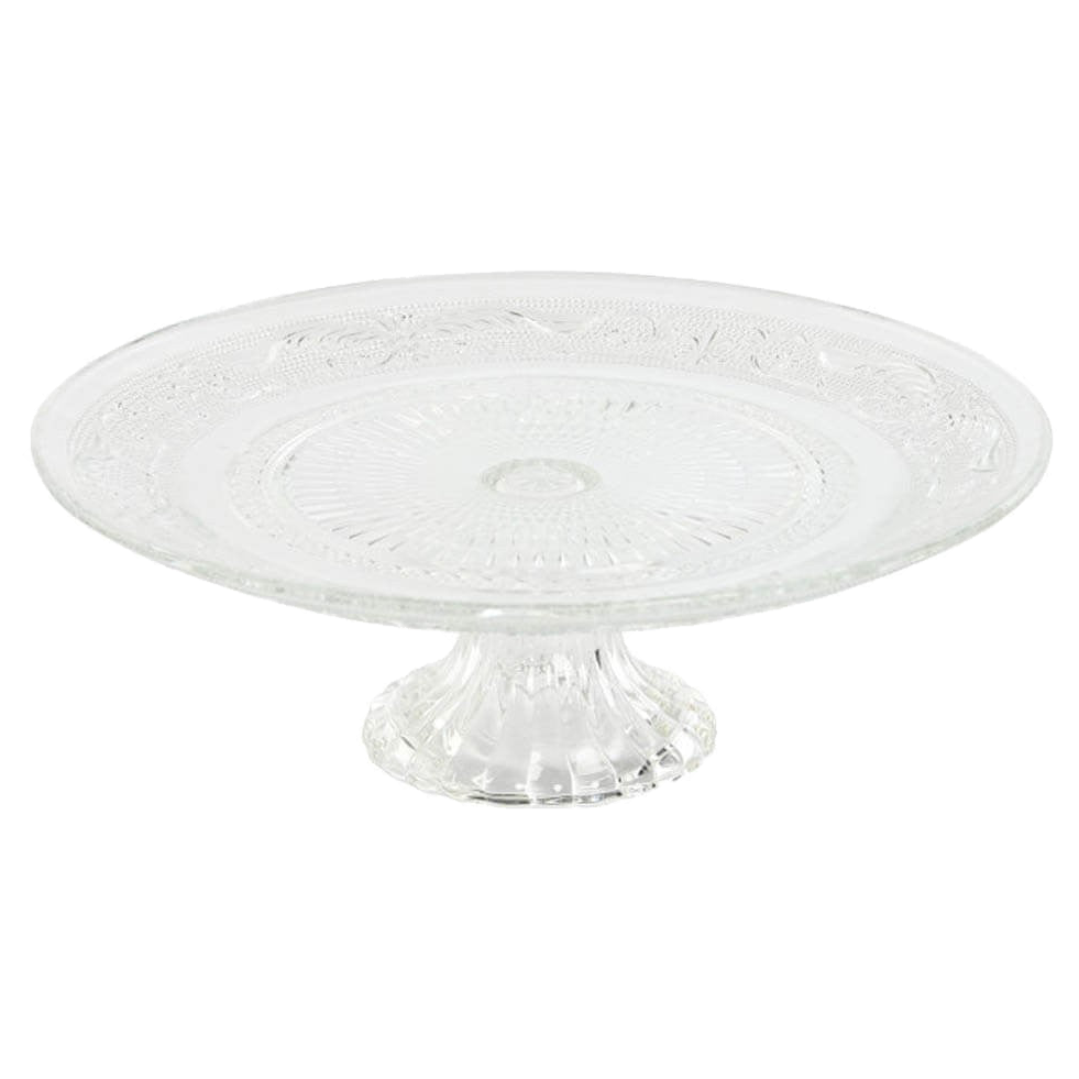 Plato de cristal 23 centímetros para servicio profesional en restaurantes y hoteles