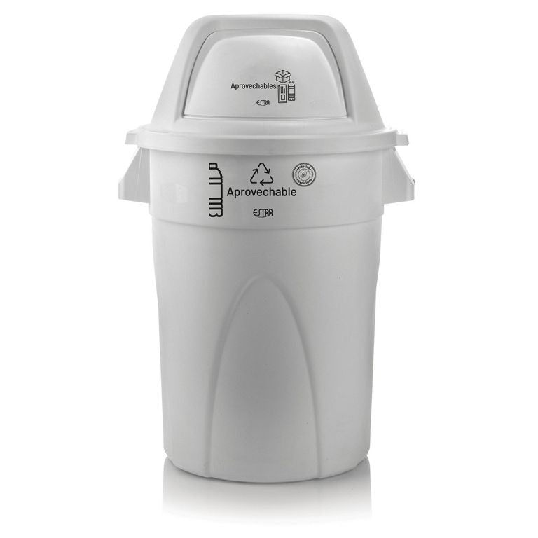 Contenedor Elite 121 lt Blanco