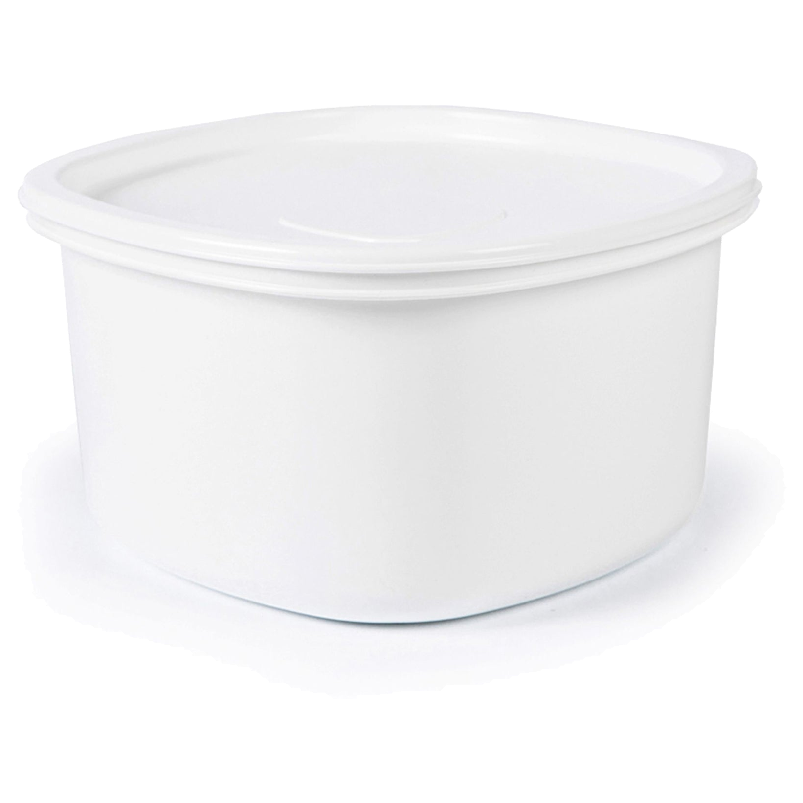 Recipiente Plus cuadrado blanco 4.5 litros para congelador