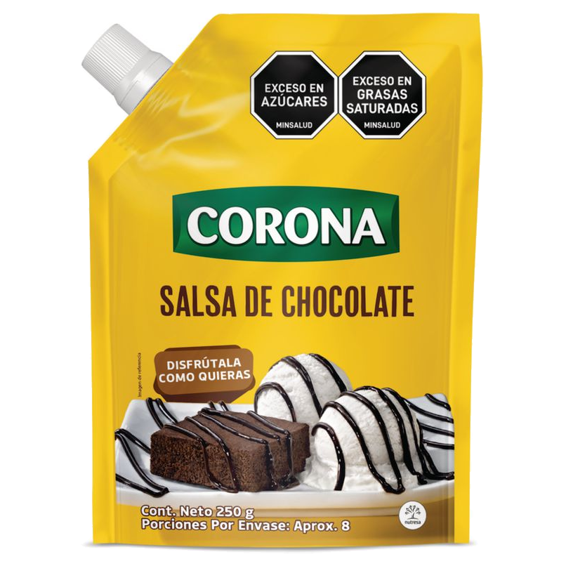 Salsa Chocolate Negro Negroaderezos presentación 1000 gramos para cocinas profesionales