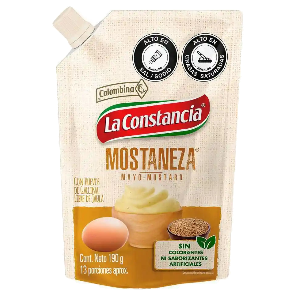 Salsa con Mostaza la Constancia Bsx 4000 gr
