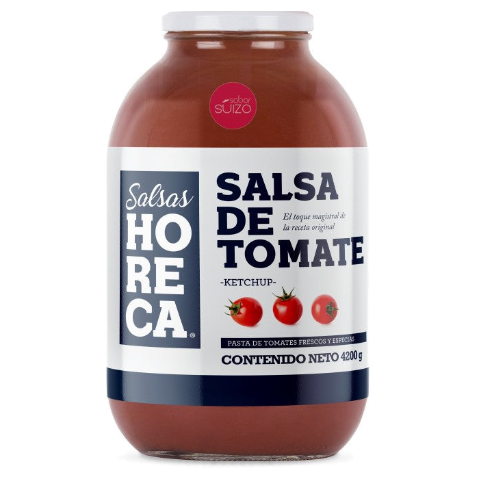 Salsa de tomate Horeca galón 4200 gramos caja x4 unidades