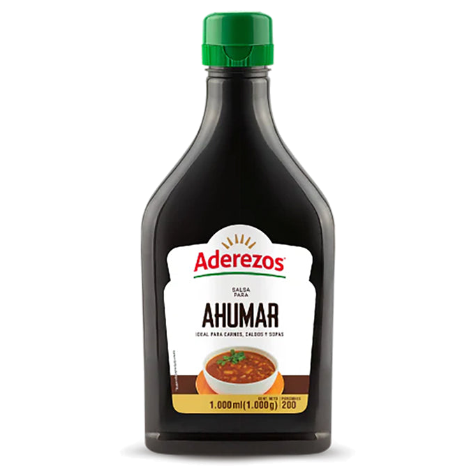 Salsa para ahumar Aderezos presentación 1000 gramos caja master