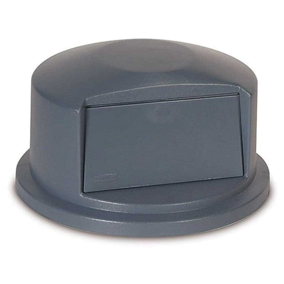 Tapa domo Brute gris 121 litros Rubbermaid para gestión de residuos