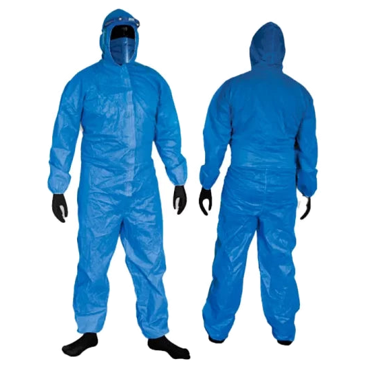 Traje de Bioseguridad Azul Tela Lamind