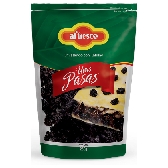 Uvas Pasas Alfresco Dp x 250 gr