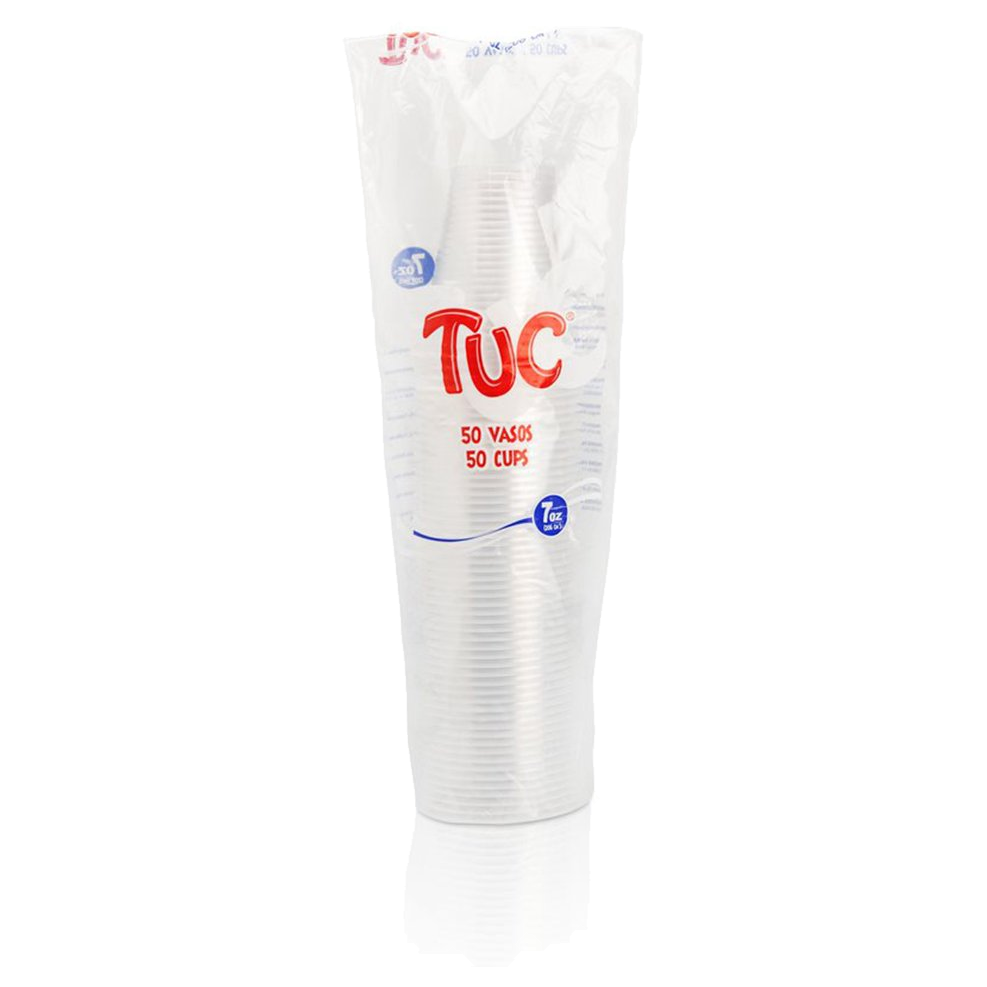 Vaso Tuc Transparente 7 onz
