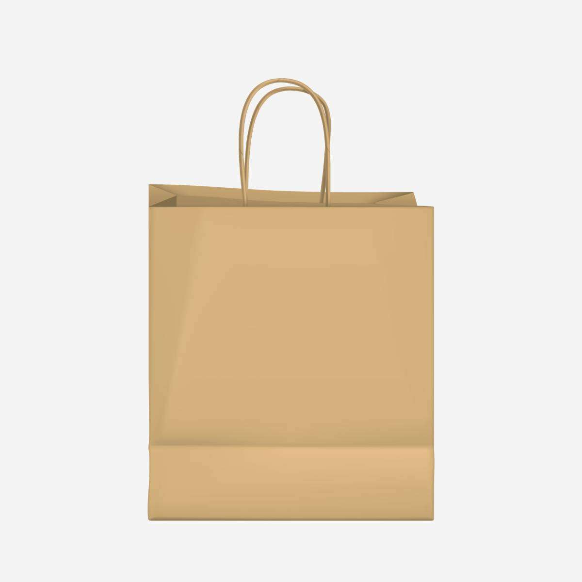 Bolsa Rappi 28.5+14x40 Natural C/m 90g