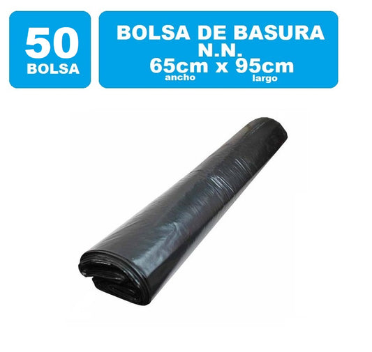 Bolsa Nn. Negra Rollo x50 36x44