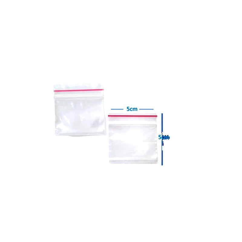 BOLSA ZIPPER  5 LARGO X 5 ANCHO PX100