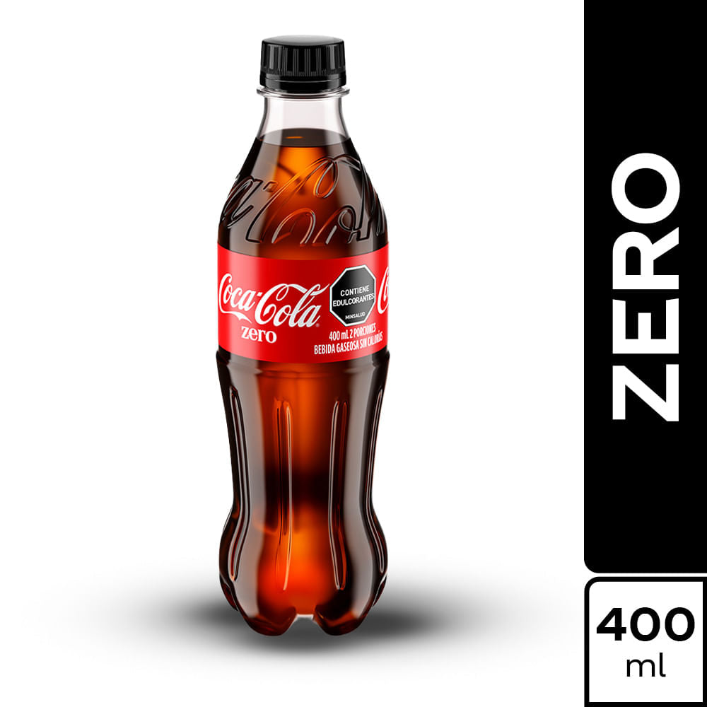 Coca Cola sin Azúcar 400 ml Pet (12)