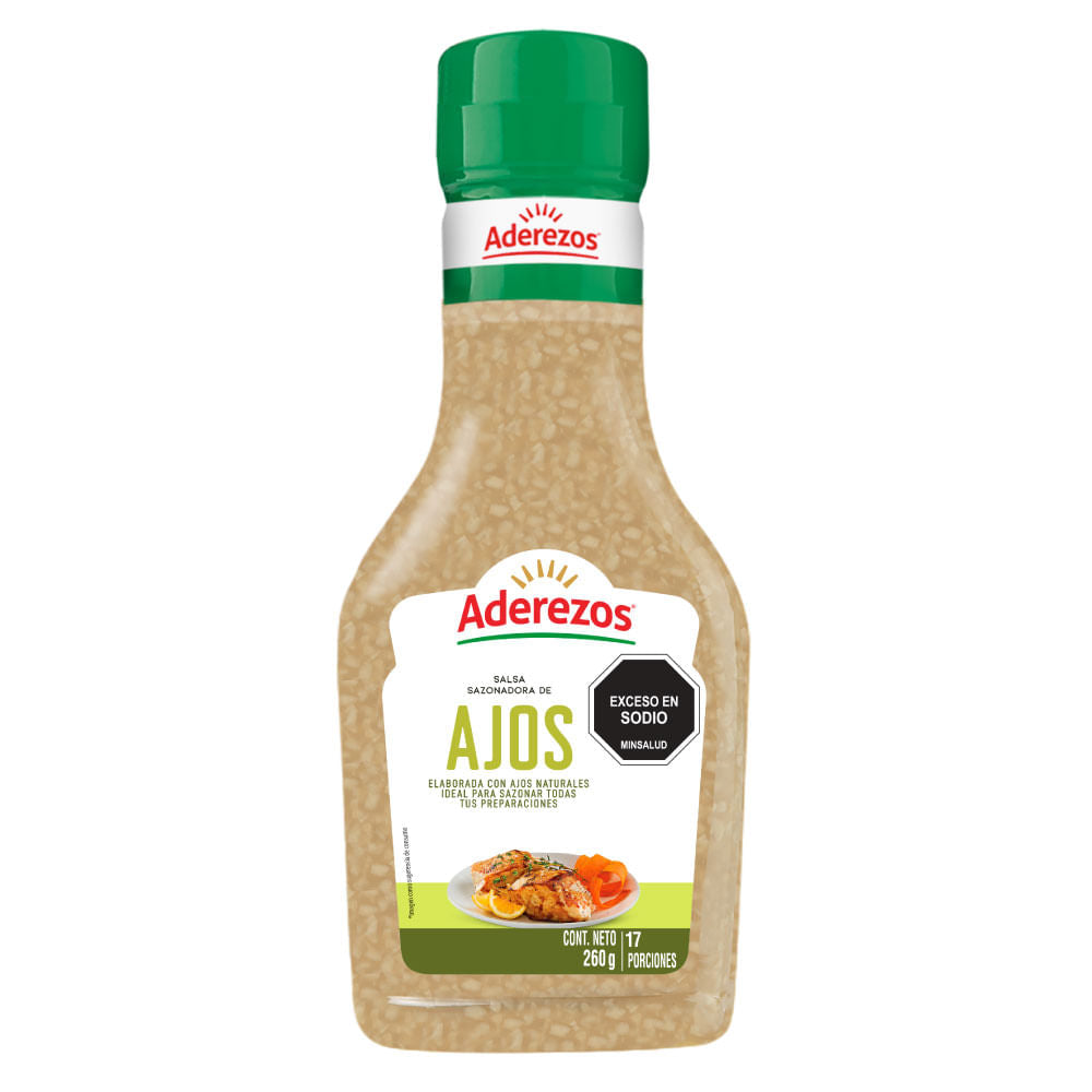 Salsa Sazonadora Ajos Aderezos 24 gr
