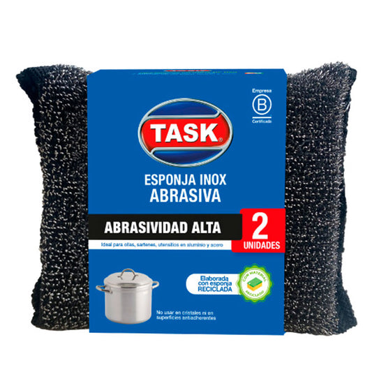 Esponja Inox Abrasiva x2