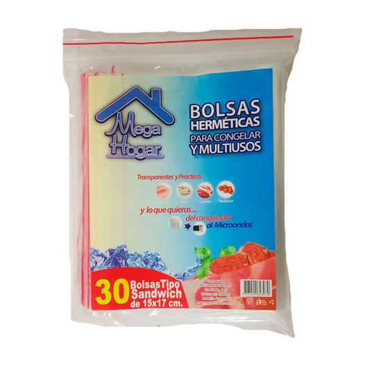 Bolsa Zipper 15 L x 15a