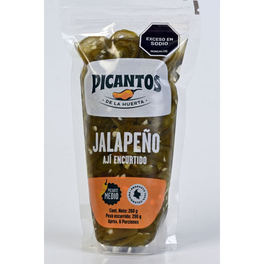 Aji Jalapeño en Rodajas x250 grs
