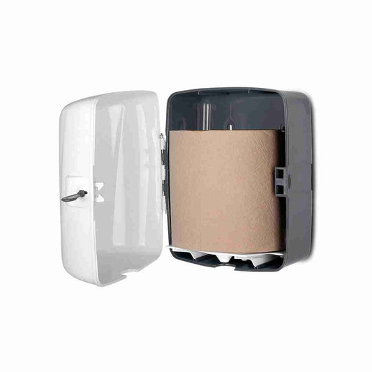 DISP. DE PAPEL TOALLA EN ROLLO DT80