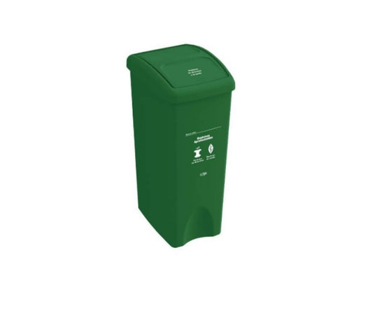 Papelera VAIVEN. 53L VERDE. ESTRA