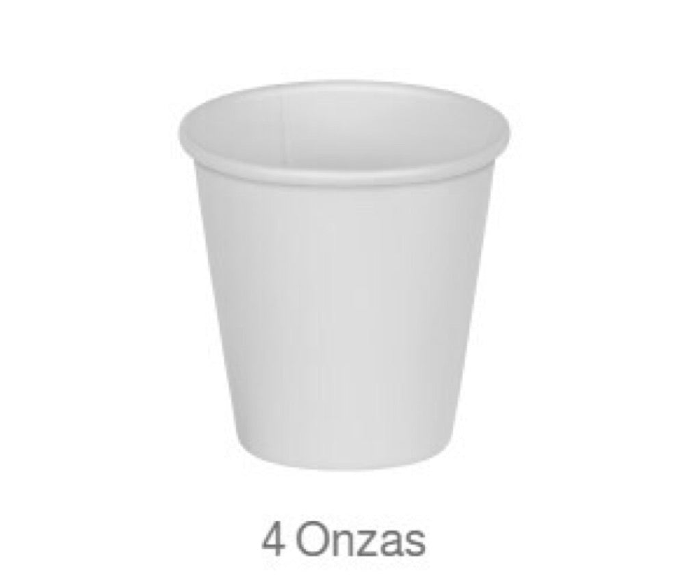 Vaso Papel 4 Oz Creapack Paquete X 50 Unidades