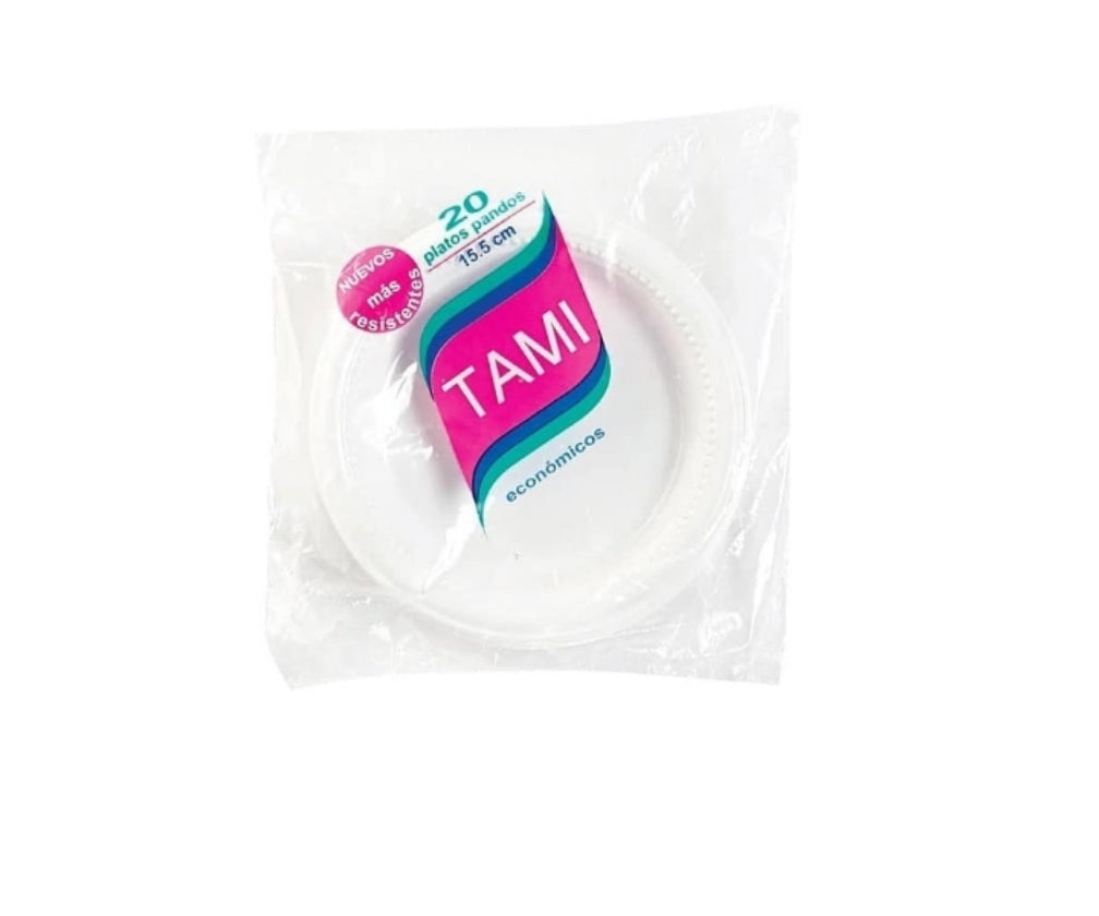 Plato TAMI 15.5cm Paq. X20und