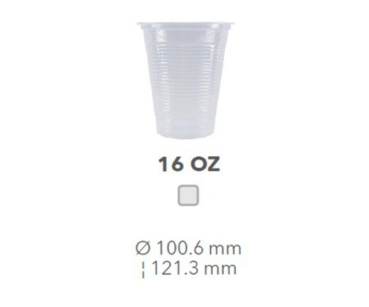 Vaso Wau Paq. X 25 und 16oz