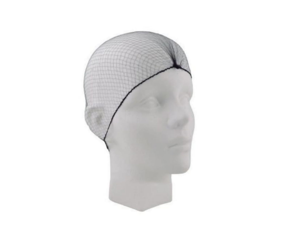 Gorro de malla negra x10und