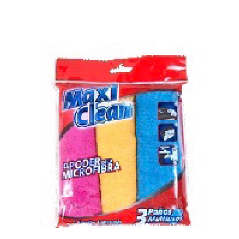 Paño multiuso Maxiclean caja x3 para limpieza profesional