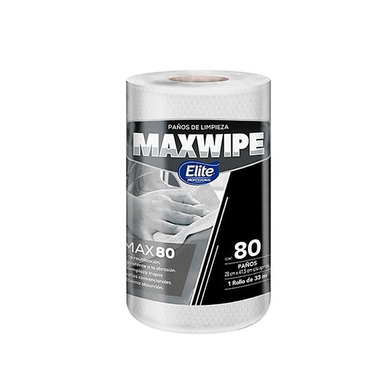 Paños Maxwipe 80 blanco paquete x 80 unidades para dispensadores comerciales